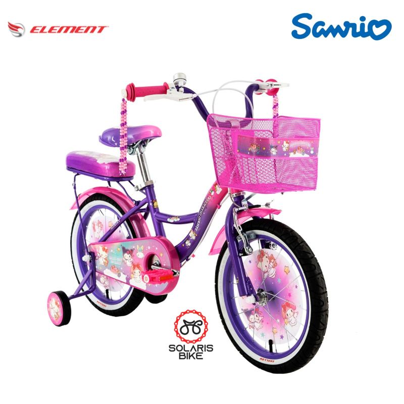 Sepeda Mini Anak 12 16 18 20 Element Sanrio 1.0 Hello kitty
