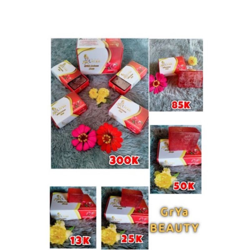 (ecer) potongan 1/8 sabun dna salmon grya beauty