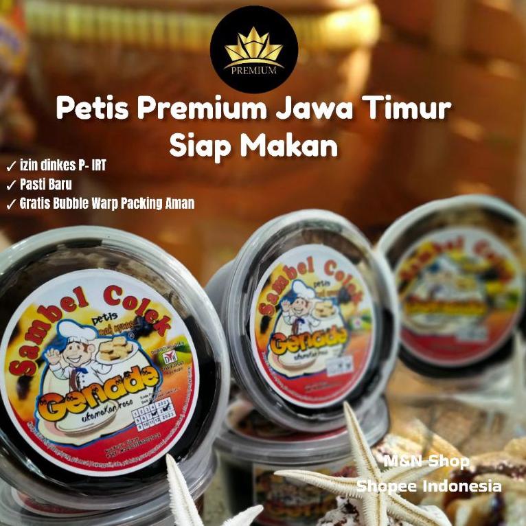 

ㅪ Petis Premium Bumbu Sambel Colek Genade 250gr ㄵ