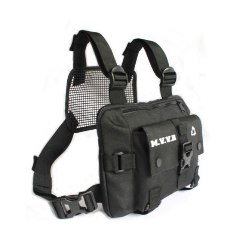 Tas dada pria Tas dada tactical Tas dada rompi Tas dada yakuza hitam premium