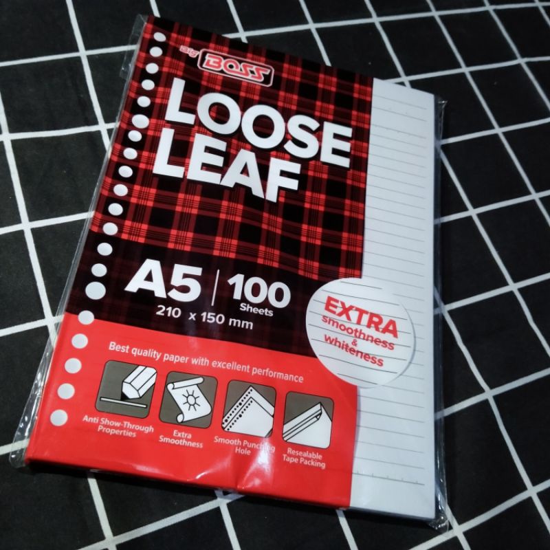 

insfera | isi binder | A5 | 100 lembar | big boss