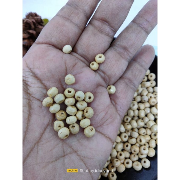 manik kayu natural 5mm