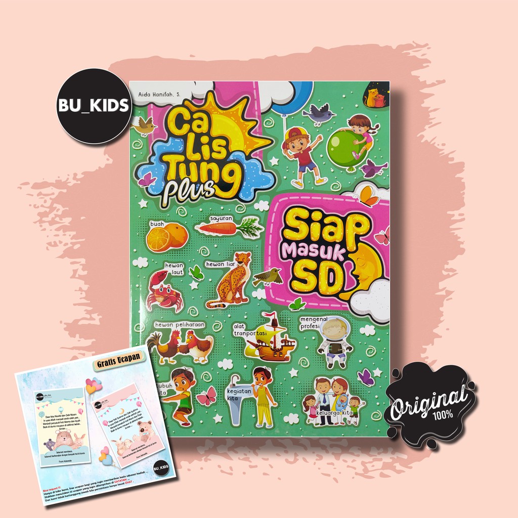 BUKU CALISTUNG  BUKU ANAK  TK  PAUD CALISTUNG  PLUS SIAP 