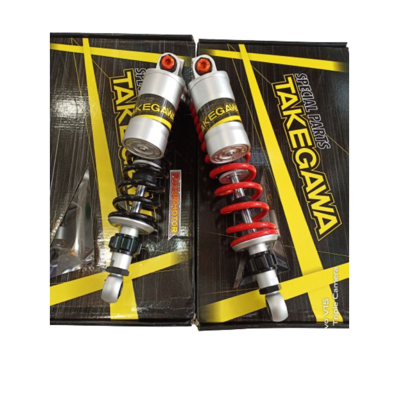 TAKEGAWA JP 31 SHOCKBREAKER TABUNG ATAS silver 320 340 per black red