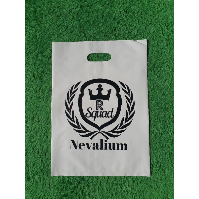 sablon Kantong plastik PE plong ukuran 30x40