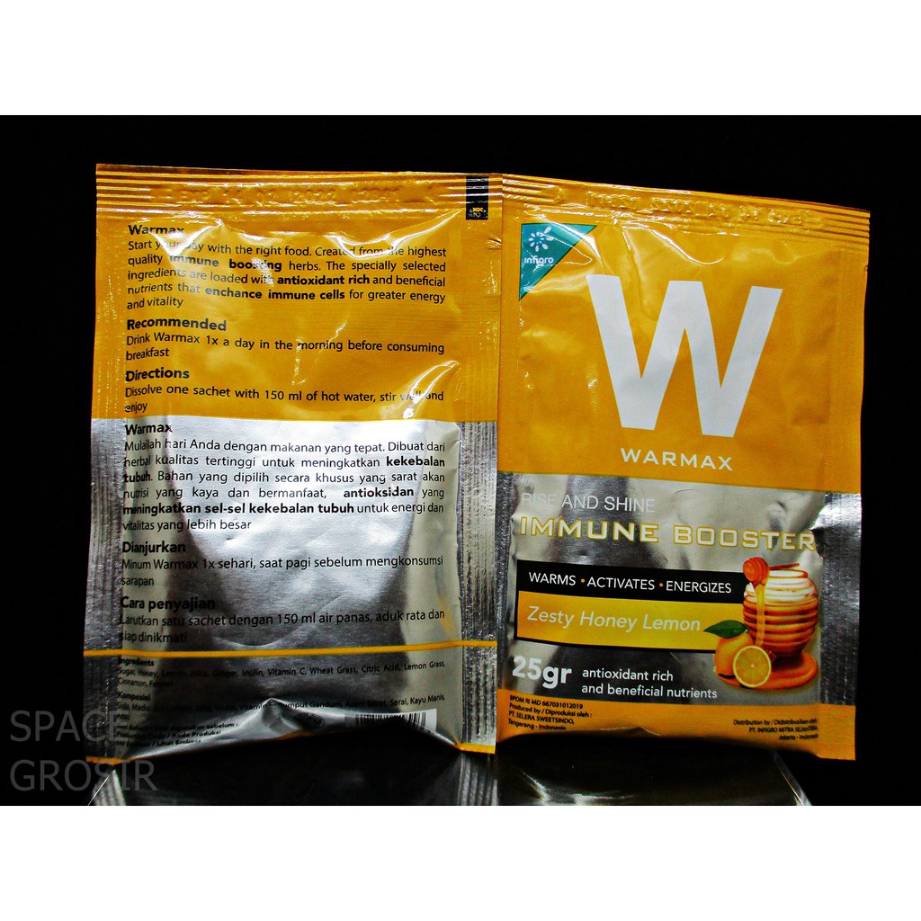 Warmax Herbal alami anti oksidan isi 7 sachet 25gr