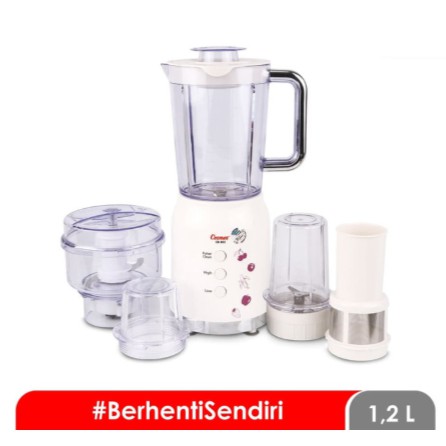 Cosmos Blender Plastik Blenz 1.2 Liter 4 in 1 Multifungsi CB-802 CB802