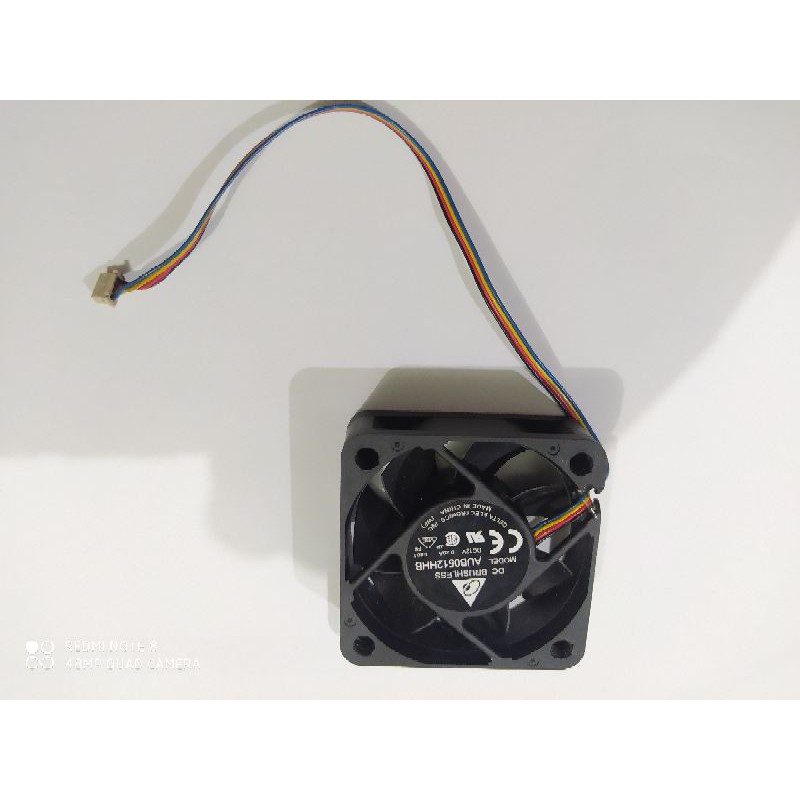 FAN DELTA 5CM  AUB0512HHB Dc. 12V 0.20A pwm 4PIN