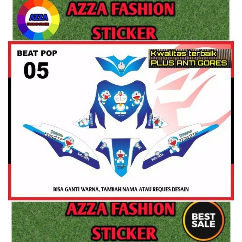 sticker dekal beat pop full body decal beat pop stiker  beat pop motor beat pop full body 05