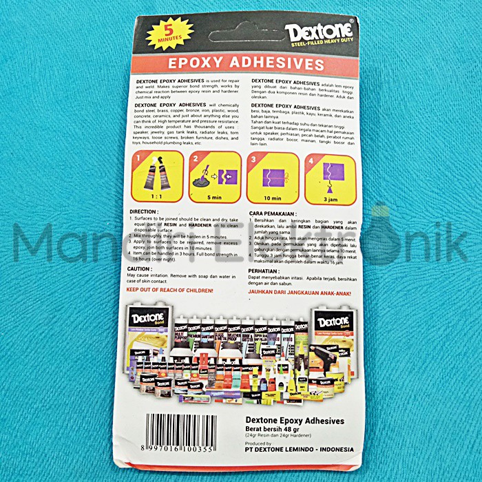 Lem Besi Dextone 48 Gram