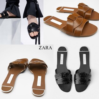  Zara  CrissCross Flat Sandal  081 Shopee  Indonesia