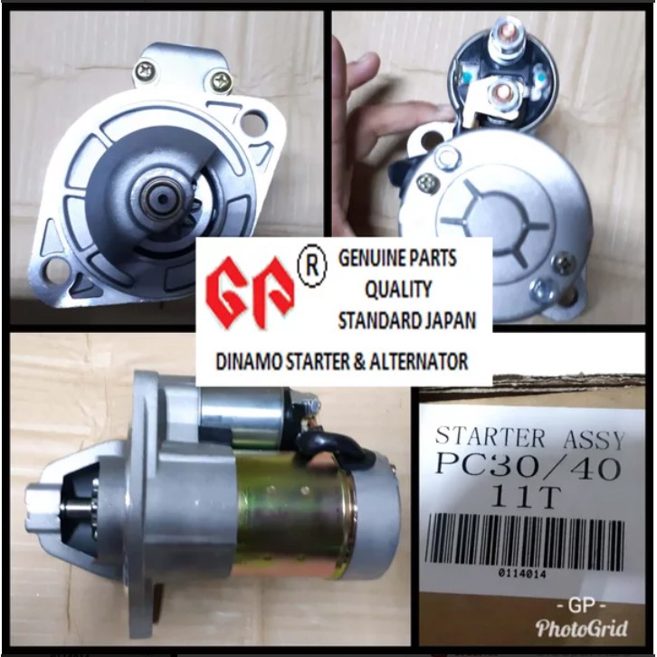 Dinamo Starter GP PC30 PC40 11T 3TNV82A 129608-77010 12V