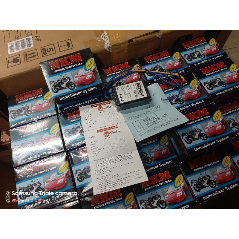 Alarm Sentuh Mobil Alarm Sentuh Motor Konci Rahasia model Sentuh