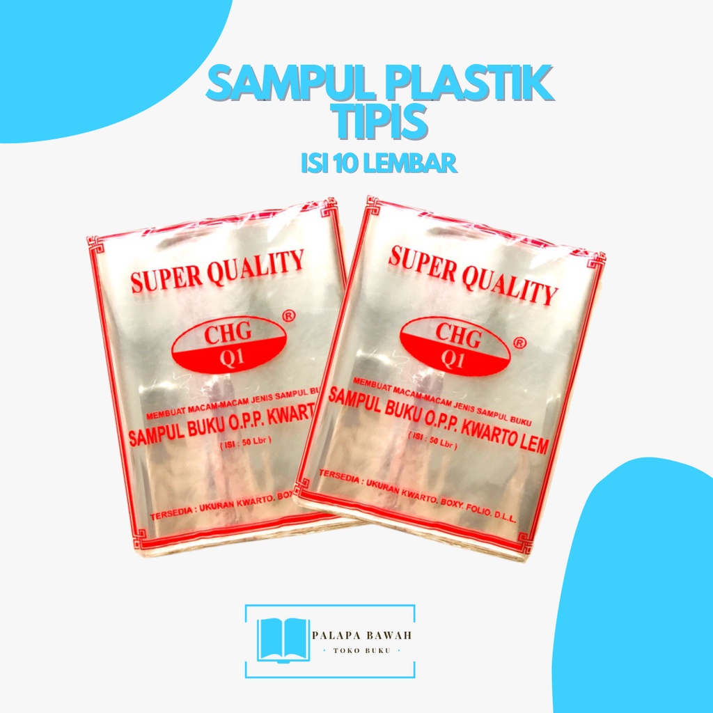 Jual Sampul Plastik Tipis Sampul Plastik Tebal Mika Untuk Buku Buku