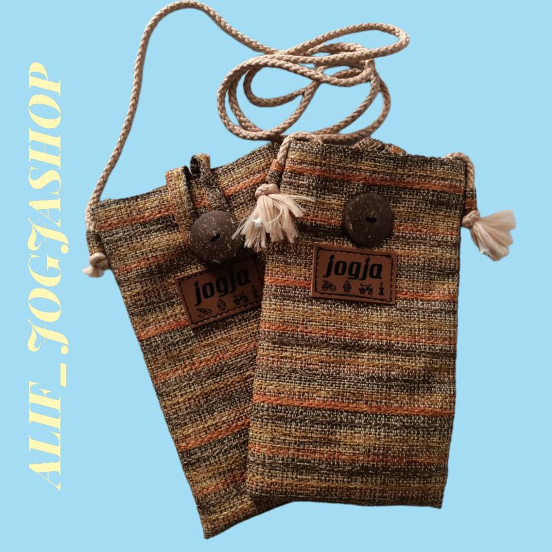 TAS SELEMPANG WANITA TAS HP SELEMPANG GONI TAS SELEMPANG JOGJA