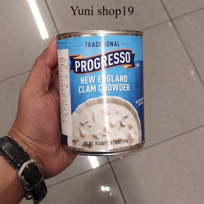 

progresso traditional clam chowder 524gr