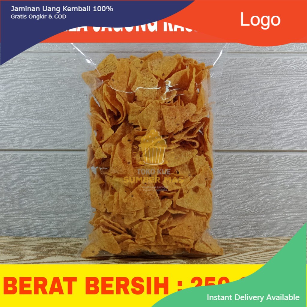 

Makanan Ringan Snacks TORTILLA RASA BBQ / HEPITOS 250 GR