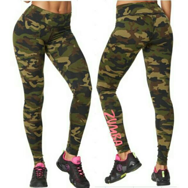 Legging Zumba Wear Army Open PO