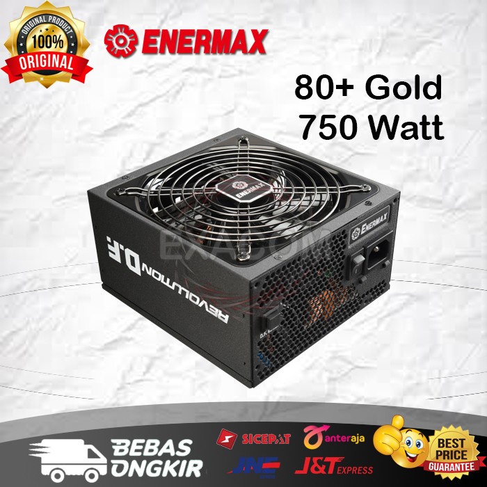 Enermax Revolution DF 750W 80+ Gold Full Modular (ERF750EWT) PSU
