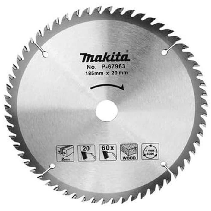 Makita Mata Pisau Potong Kayu Circular Saw Blade 7 Inch 60T