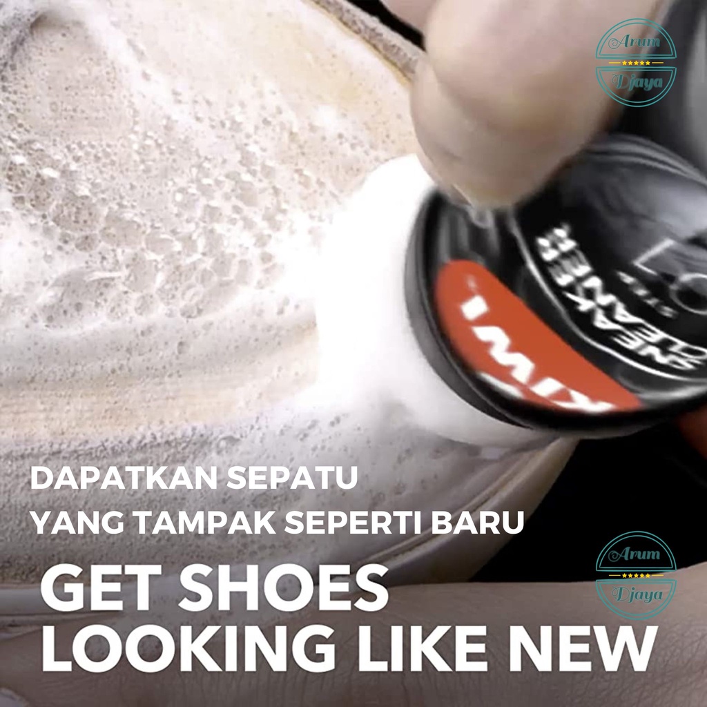 KIWI Sneaker Cleaner Pembersih Sepatu Kotoran Dan Jamur 75mL