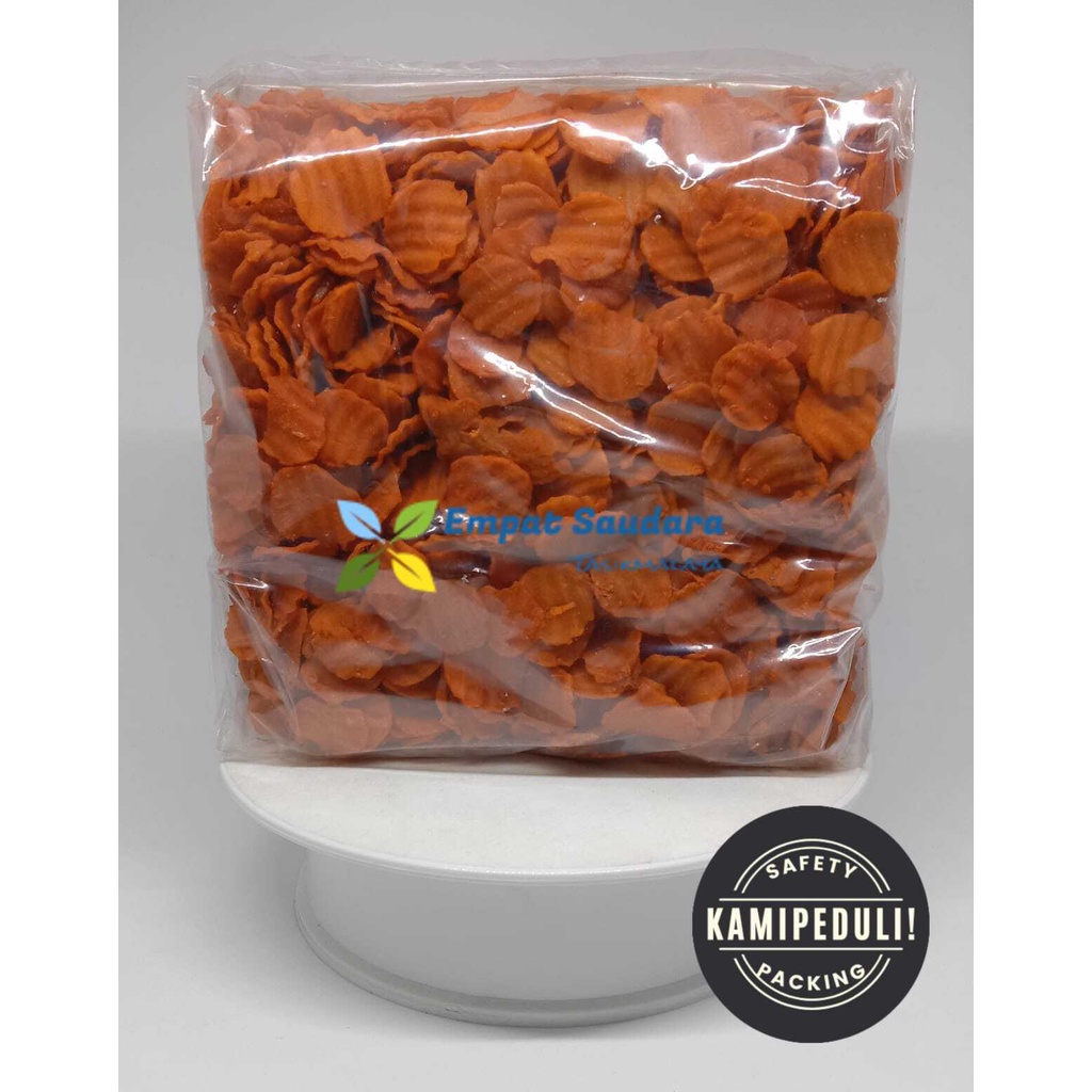 

KERUPUK MINI POCO / MINI PUYUR MERAH KEMASAN 1 KG