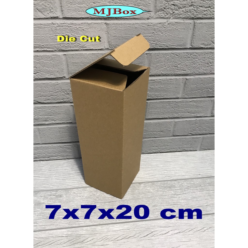 

Kardus 7x7x20 cm.......Die Cut ( pembelian di atas 10 pcs harga lebih Murah )