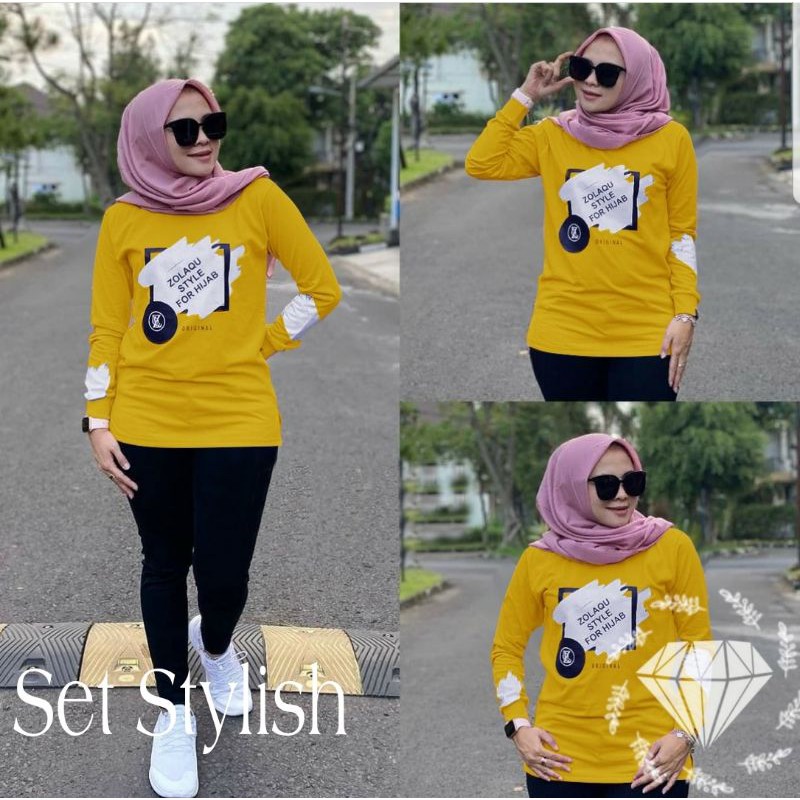 SET CELANA STYLISH, BABYTERRY, SETELAN