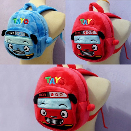 Ransel Anak boneka impor little buss tayo paud seko