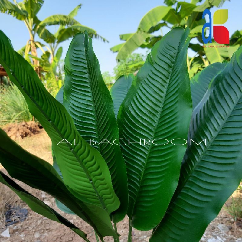 TANAMAN PISANG PLASTIK B8256 HIAS DEKORASI RUMAH TANAMAN ARTIFICIAL POHON PISANG PLASTIK