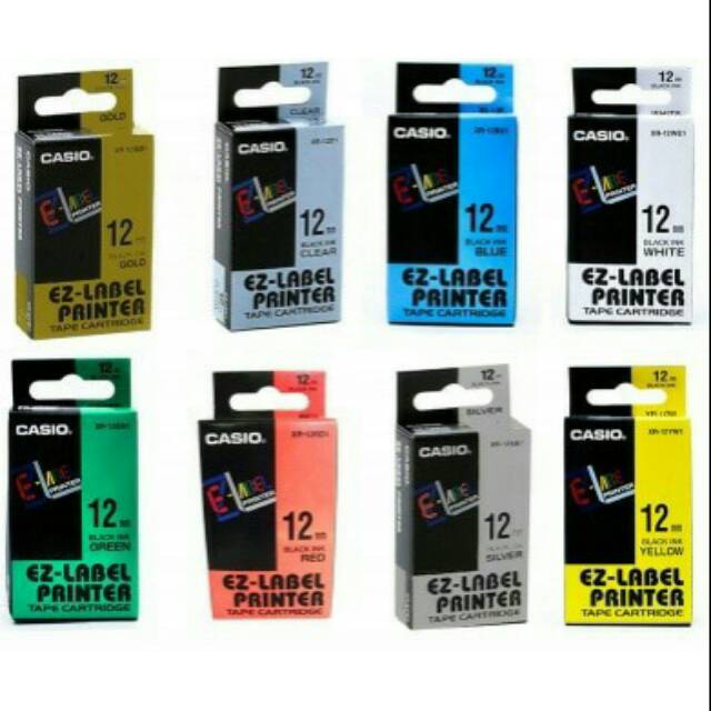 

EZ Label Tape Printer Casio 12mm