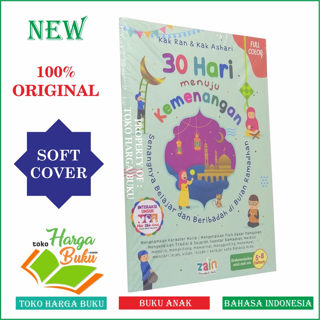 30 Hari Menuju Kemenangan - Buku Anak Bulan Ramadhan ZAIN