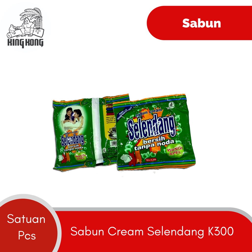 Sabun Cream Selendang K300 - Sabun Colek dijual per pcs