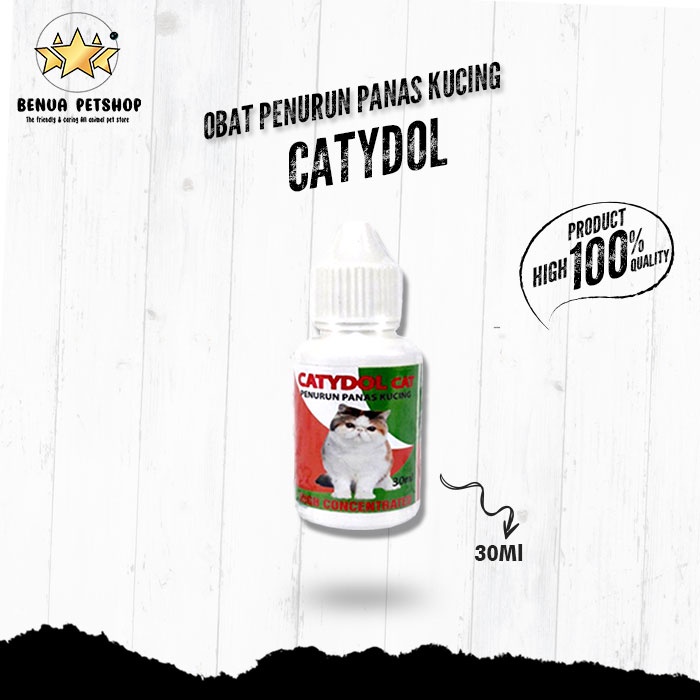 Obat penurun panas untuk Kucing - CATYDOL 30ml