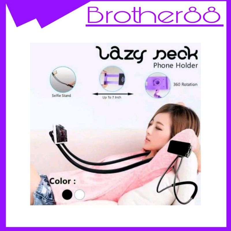 HOLDER PHONE LAZY NECK FLEXIBEL / LAZY POD LEHER