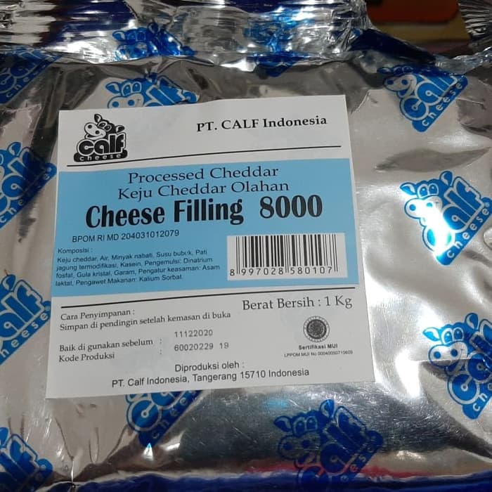 

Ee5041F10 Calf Cheese Filling 8000 Kemasan 1Kg 6Gggdddv