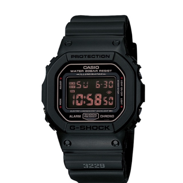 ORIGINAL CASIO G-SHOCK DW-5600MS-1DR [SECOND BEKAS]