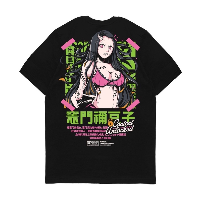 KIZARU - Kaos Anime Demon Slayer / Kimetsu No Yaiba ADULT NEZUKO TERLARIS