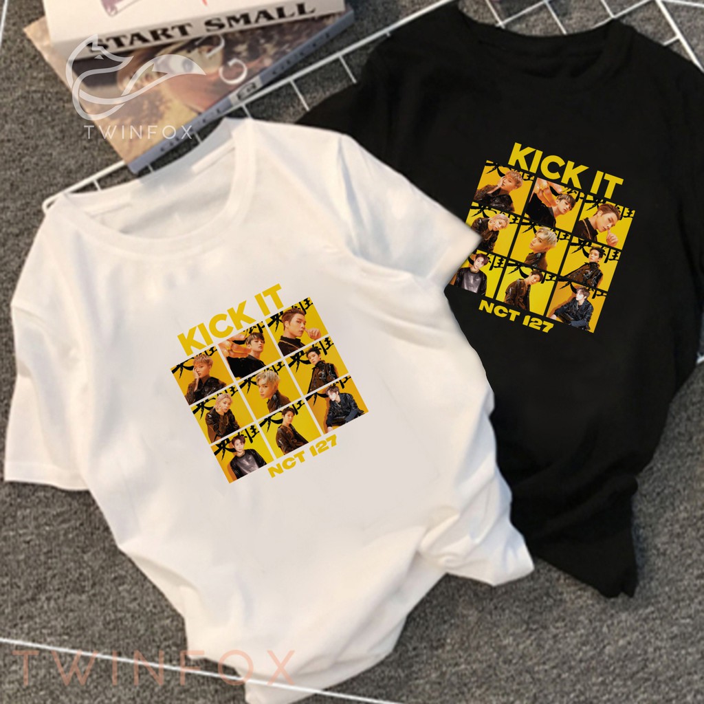 Kaos Kpop Unisex NCT 127 KICK IT