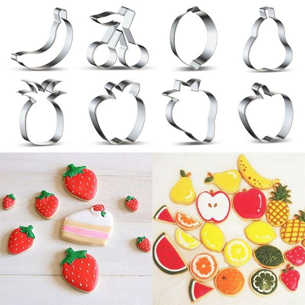 Rebuy Cookie Cutter DIY Banana Bakeware Buah Dapur Gadget Cetakan Fondant