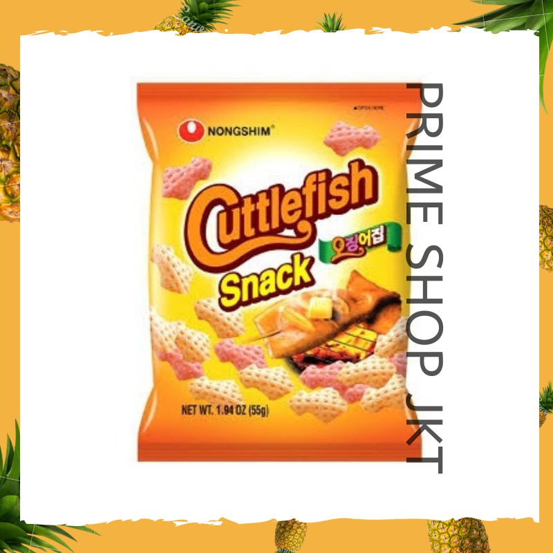 

Nongshim Cuttlefish Snack Korea 55gr Rasa Cumi Cumi Bakar