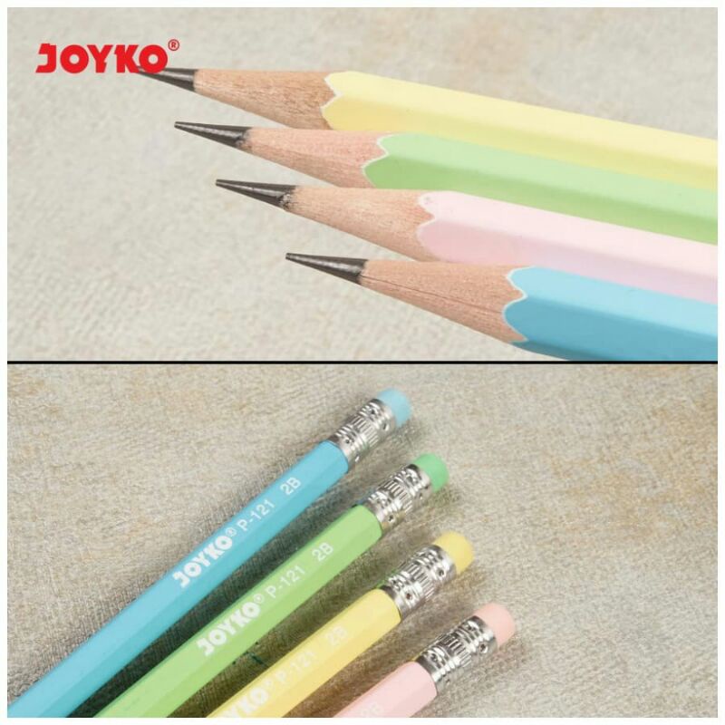 

PENSIL JOYKO WARNA PASTEL / PENSIL KAYU JOYKO P-121