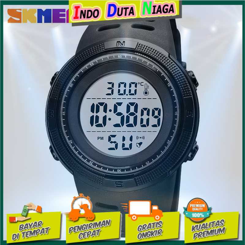 IDN - SKMEI Jam Tangan Digital Pria Body Temperature - 1681