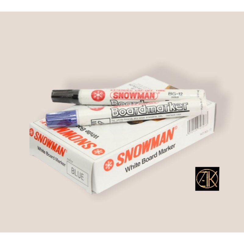 

Spidol SNOWMAN Board Marker Hitam