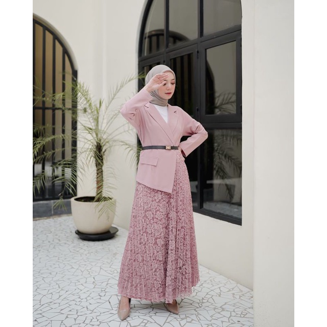 Gisselle Dress ( sudah plus belt)