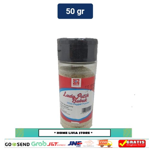 

Mawar Jaya Lada Putih Bubuk 50 gr