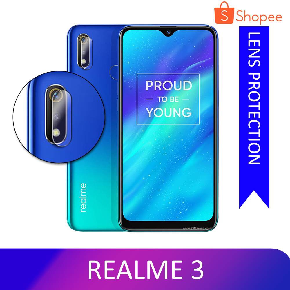 Tempered Glass Kamera REALME 3 Pelindung Kamera Bahan kaca