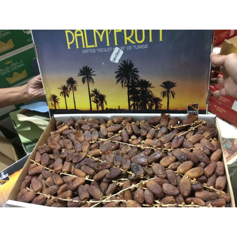 

Kurma Tunis Palm Frutt 5kg - Kurma Tangkai