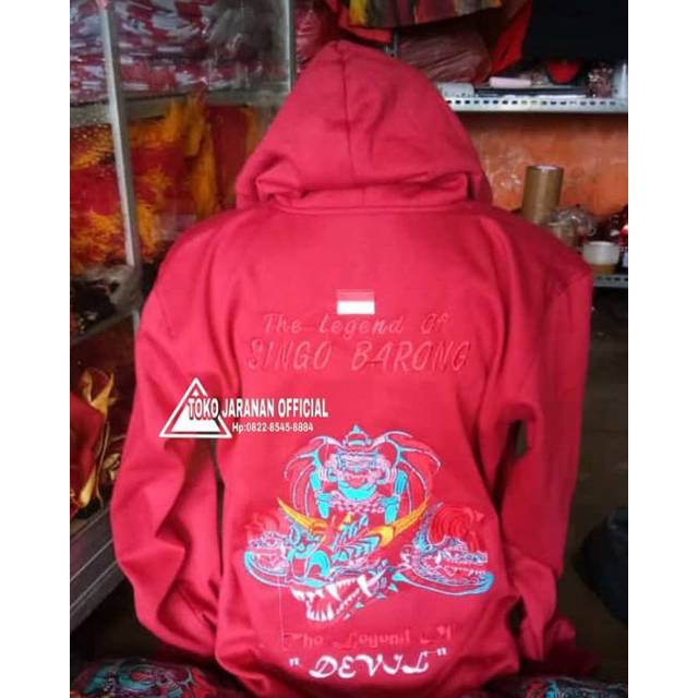 Jaket Jaranan,Jaket Barongan devil