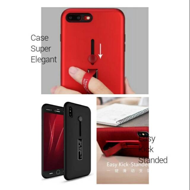 Xiaomi Redmi 6XLuxury Case Xiaomi Redmi 6X Finger Ring Case Hardcase
